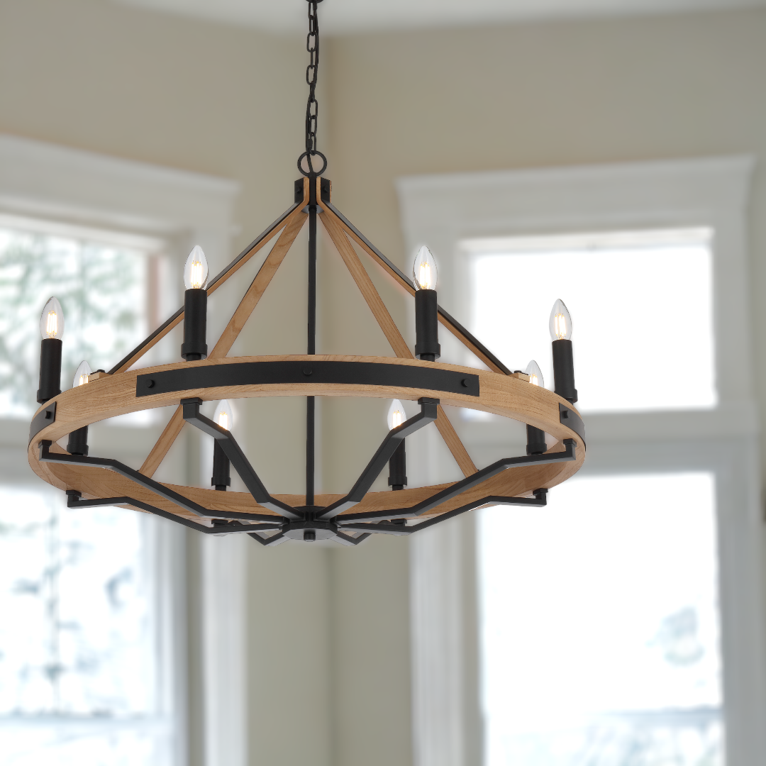 Telbix Lightings: DARIEN 8 LIGHT PENDANT