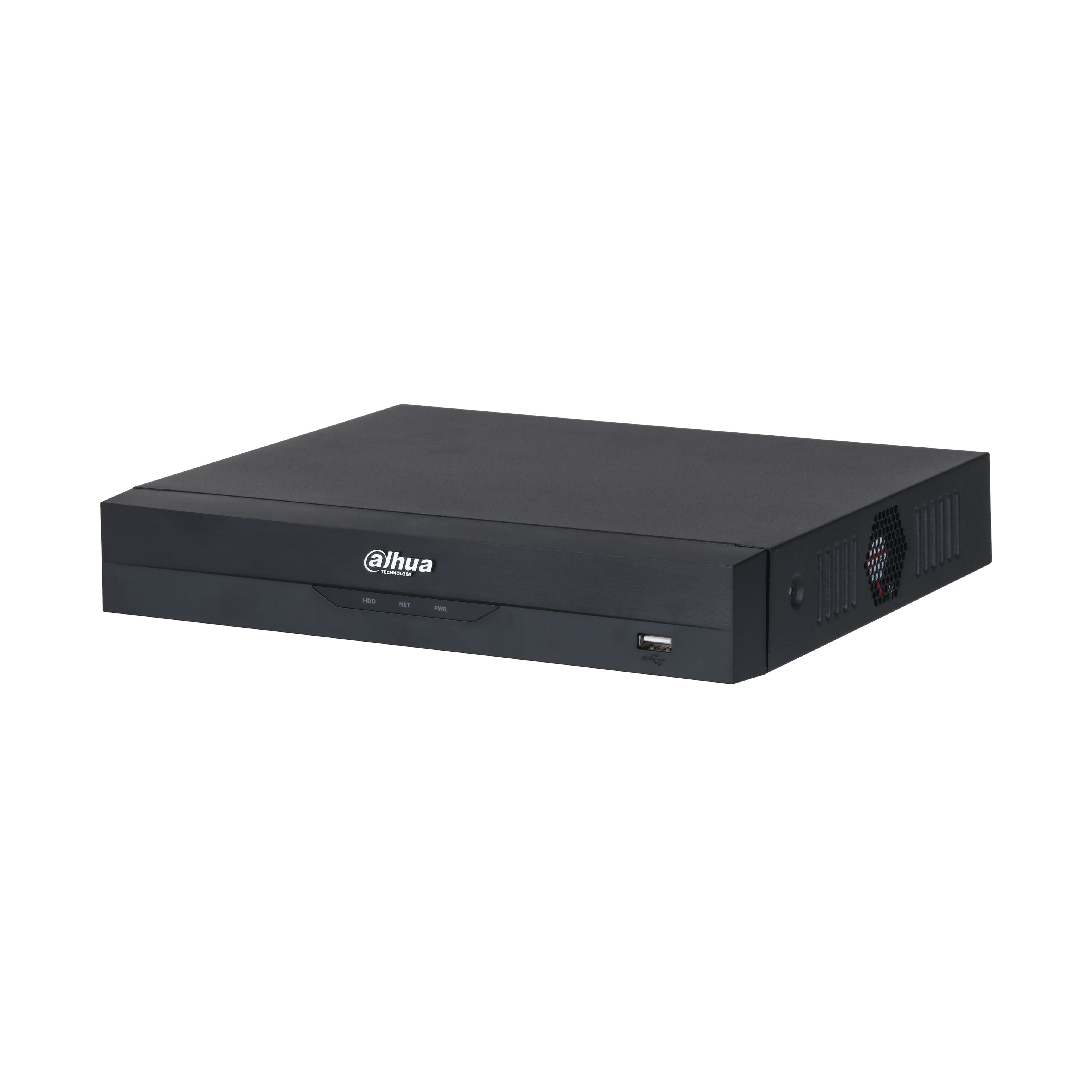 DAHUA WIZSENSE SERIES 4CH AI NVR 4x POE UPTO 16MP 80Mbps INPUT 1x SATA HDD PORT UP TO 16TB EACH 53VDC