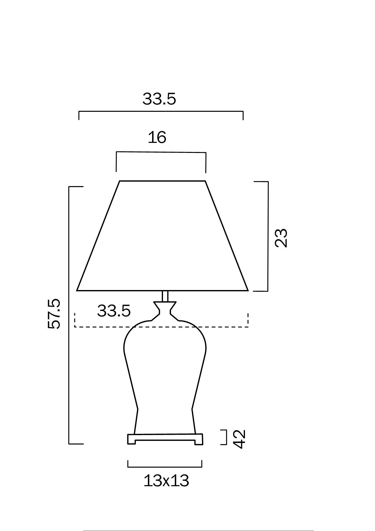 Telbix lighting :DONO 35 CERAMIC TABLE LAMP