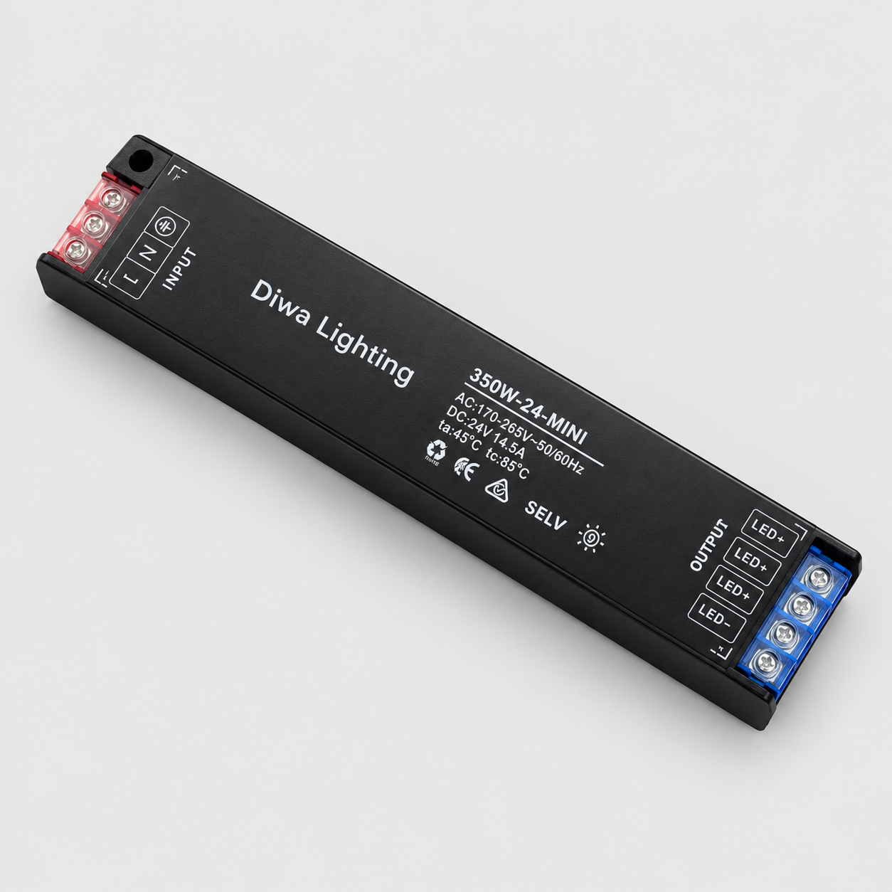 Diwa Lighting Ultra Slim 350W Driver-24-MINI