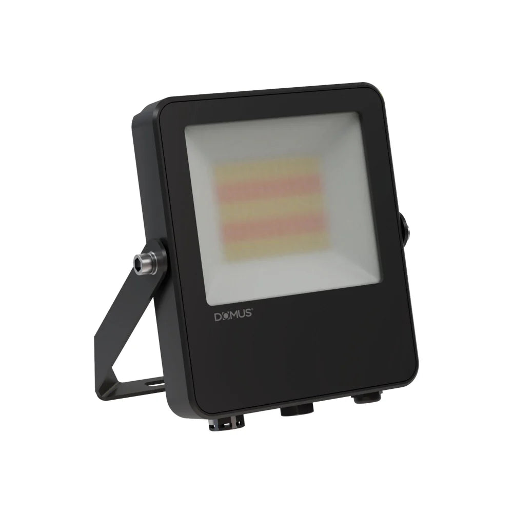 Domus - 24V BLAZE PRO MARINE 50W/100W/200W Black Tri-Colour Power Selectable Sensor Adaptable Small Size DIY Floodlight IP66DRIVER REQ'D