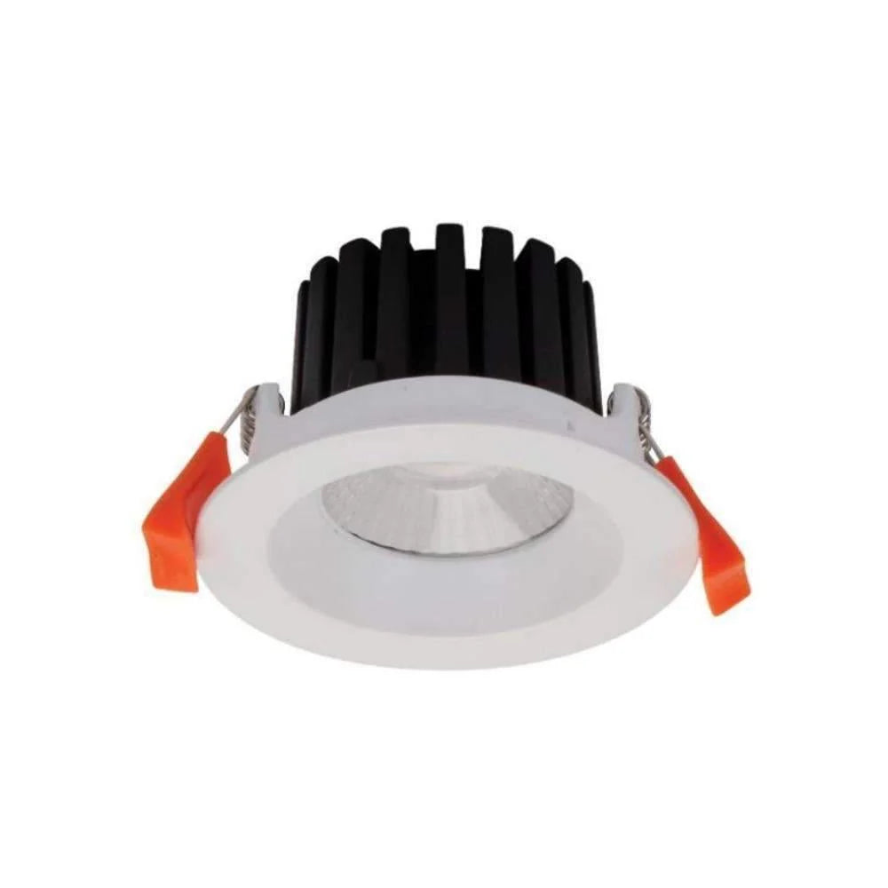 Domus AQUA-10-TRIO - 10W LED Tri-Colour Dimmable Deep Face Wet Area Downlight IP65