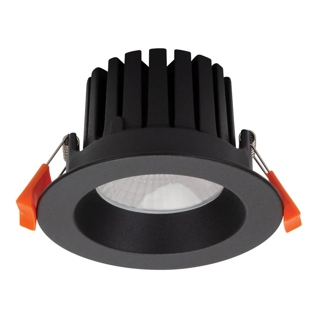 Domus AQUA-13-TRIO - 13W LED Tri-Colour Dimmable Deep Face Wet Area Downlight IP65