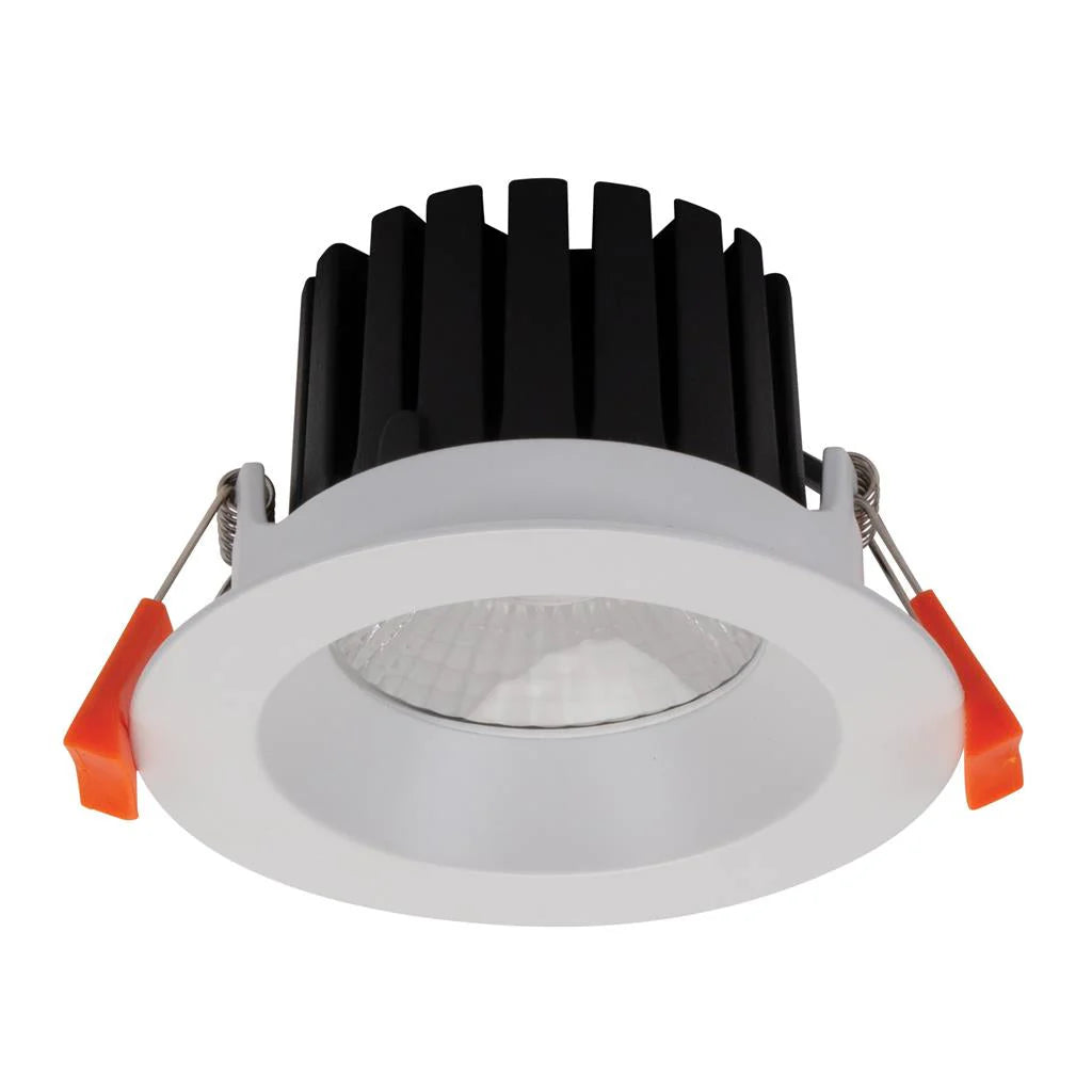 Domus AQUA-13-TRIO - 13W LED Tri-Colour Dimmable Deep Face Wet Area Downlight IP65