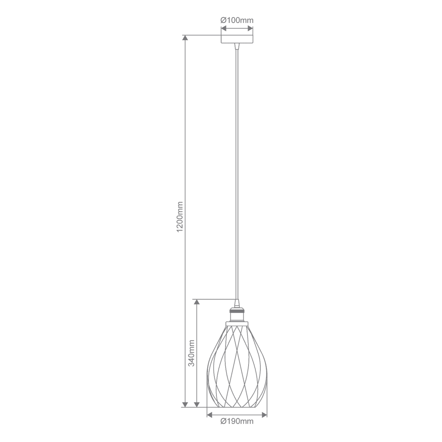 Domus EVELYN Pendant Light