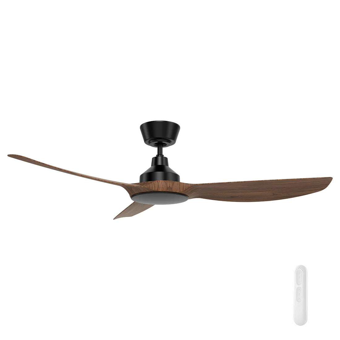  Jota 132cm DC Ceiling Fan With Remote Dark timber