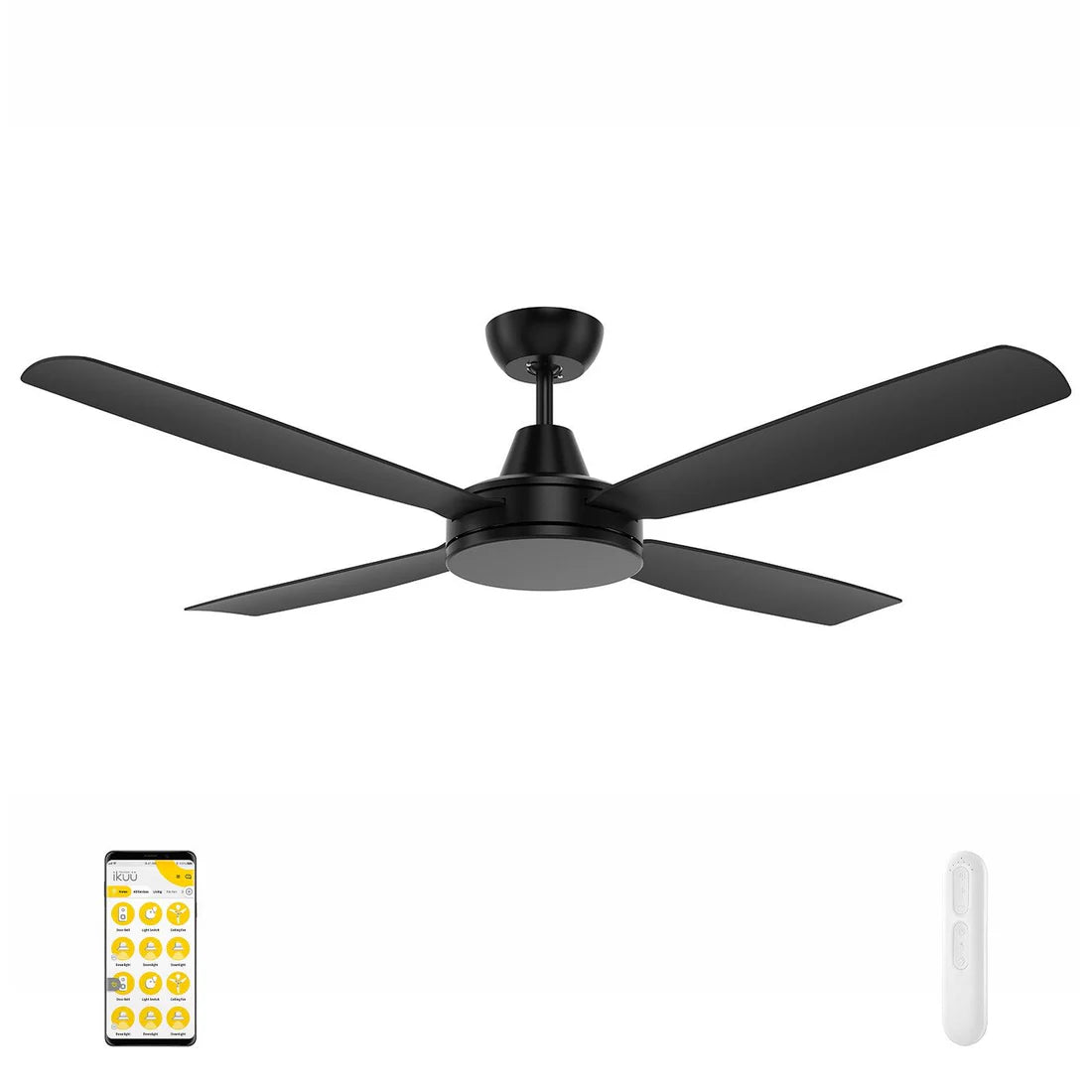 Mercator Nemoi 137cm DC Ikuü Smart Wi-Fi Ceiling Fan (Without Light)
