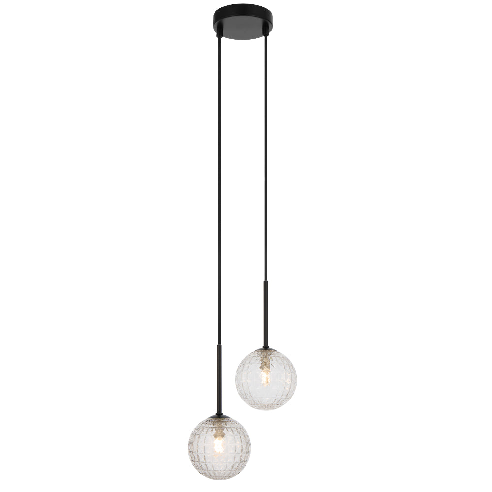 Telbix Lightings: GASTON 2 LIGHT PENDANT