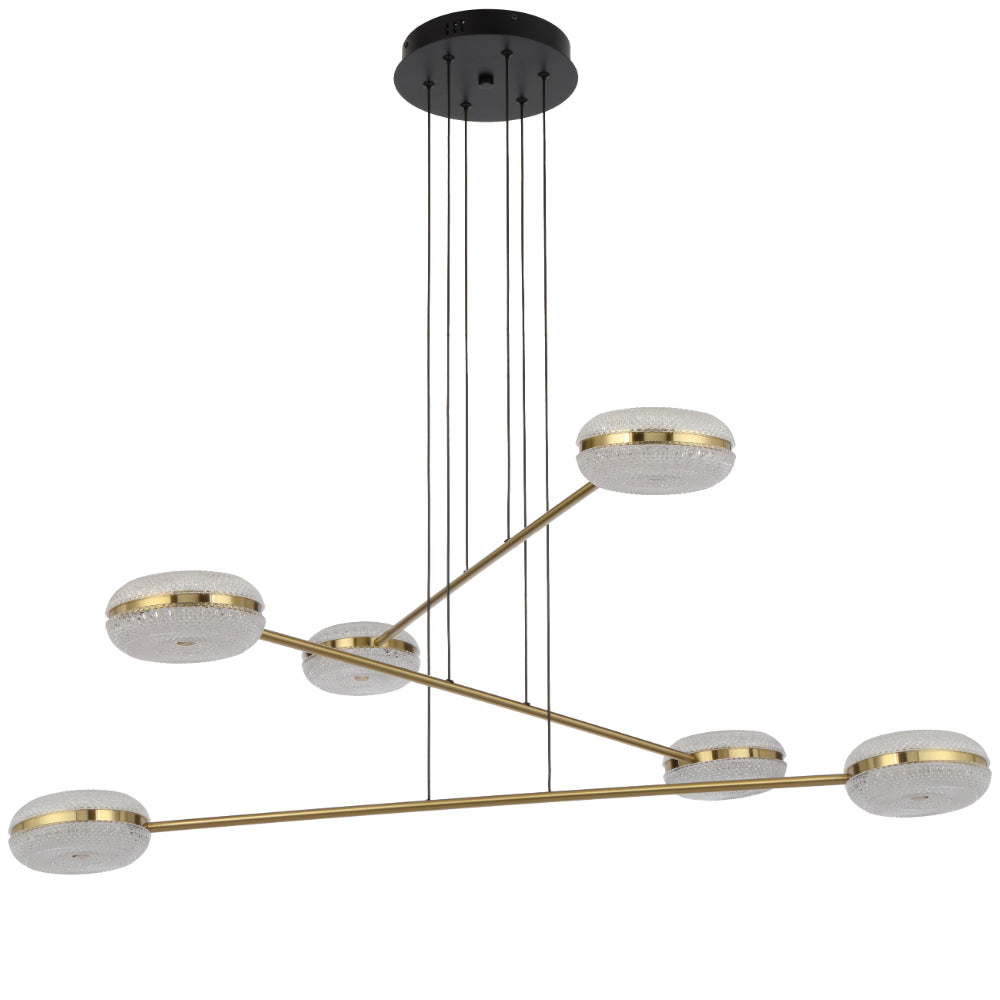 Telbix Lightings: GOVAN 6 LIGHT PENDANT