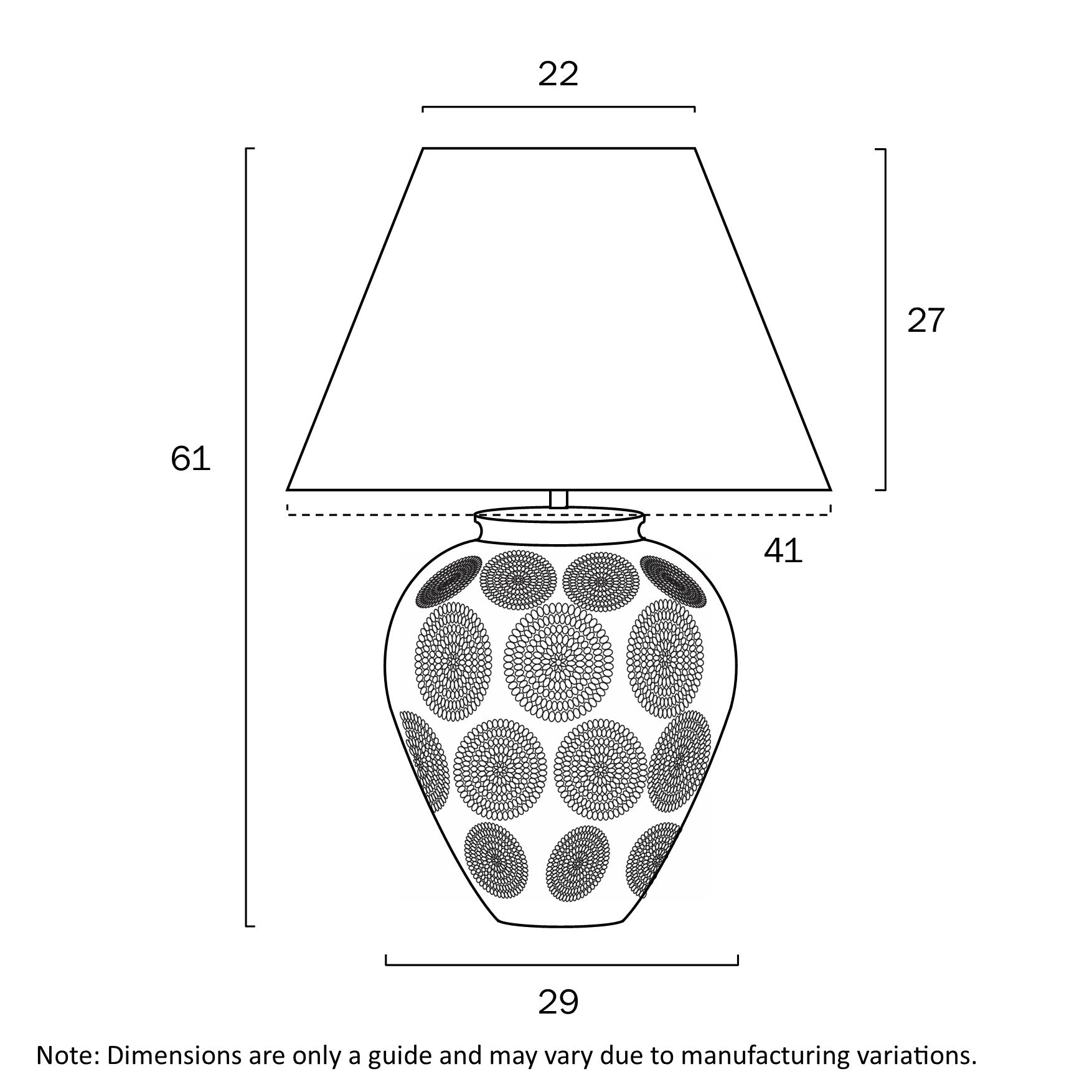 Telbix Lighting : HANNAH CERAMIC TABLE LAMP