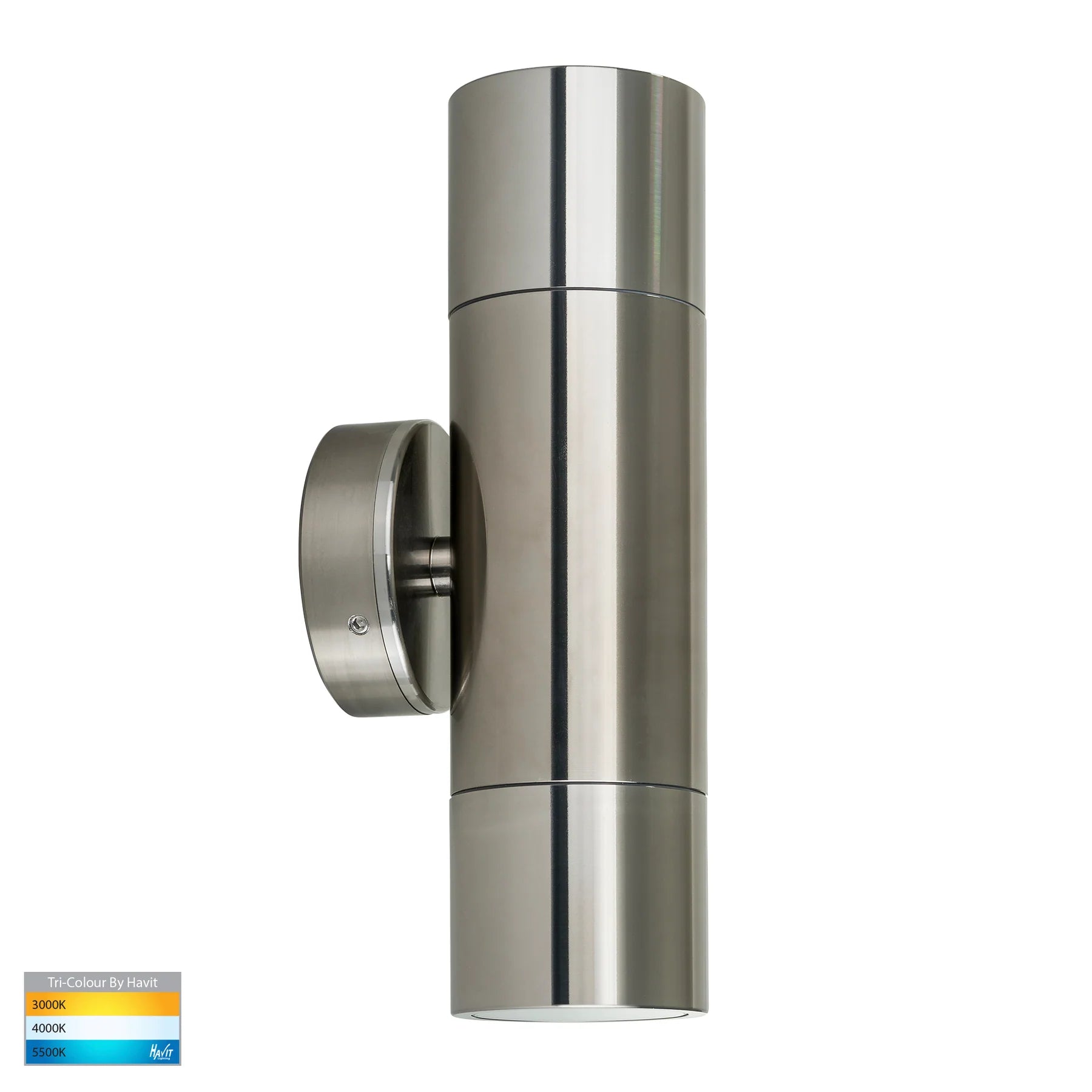 Havit Tivah Antique Brass TRI Colour Up & Down Wall Pillar Lights