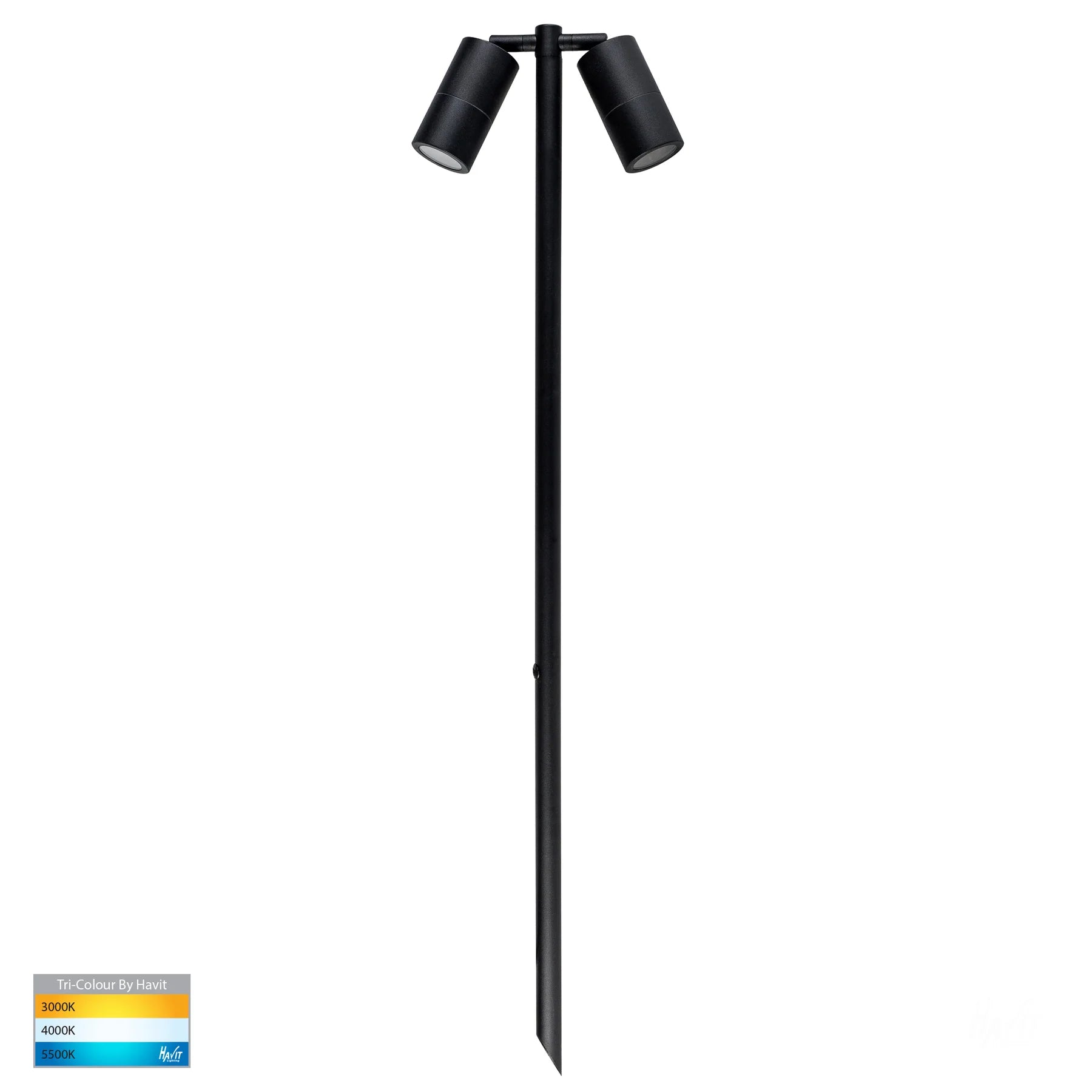 Havit Tivah TRI Colour Double Adjustable LED Bollard Spike Light