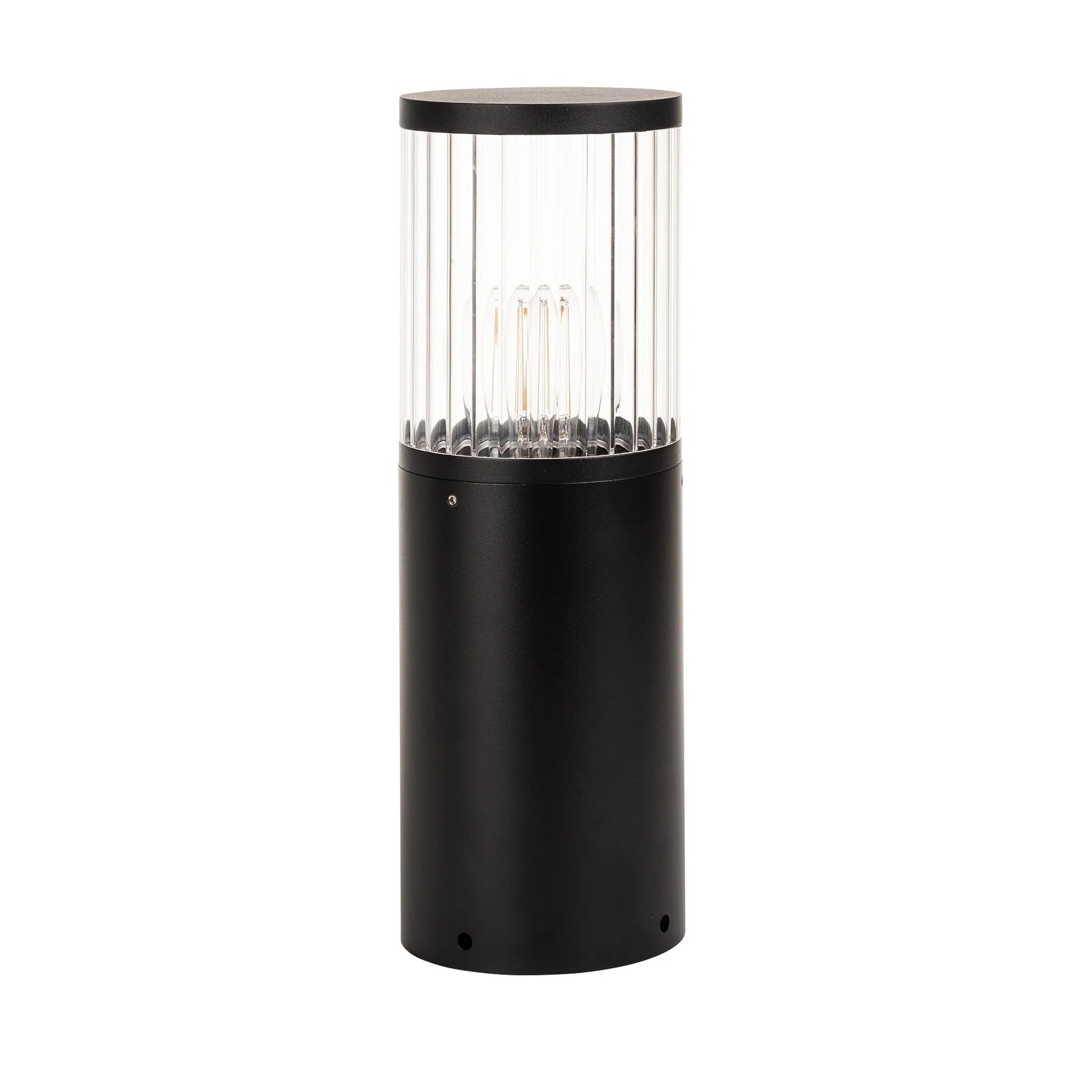 Havit HV1641W-BLK - Prisma Aluminium Black LED Bollard Light