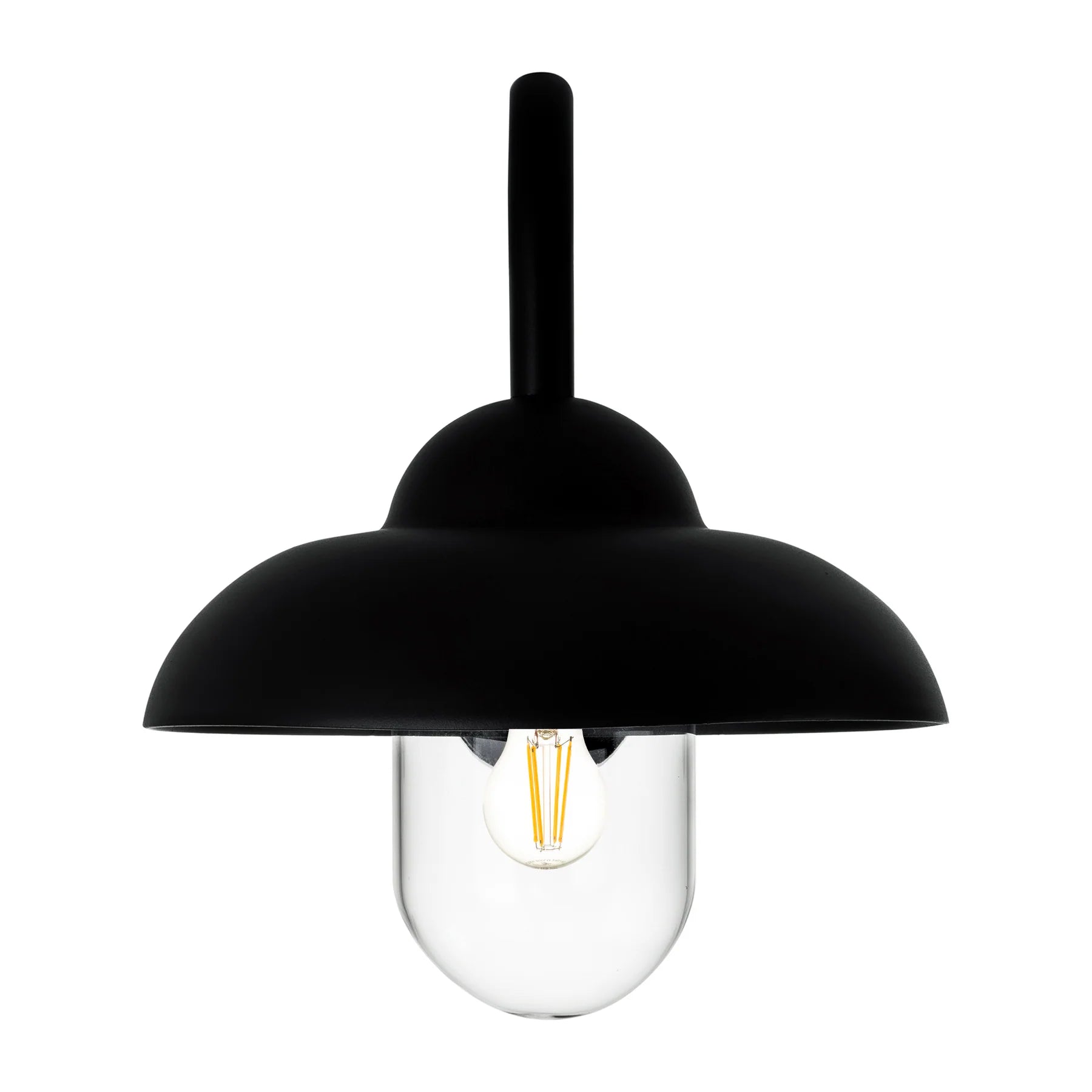 Havit HV3519W-BLK - Loka Aluminium Black Wall Light