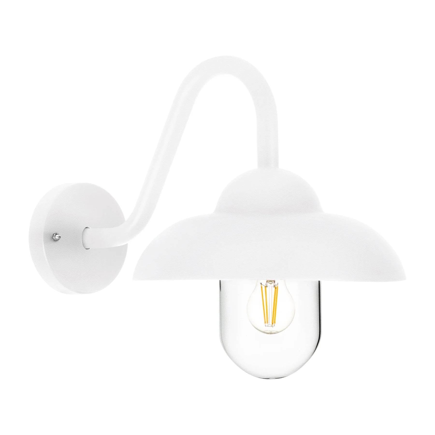 Havit HV3519W-WHT - Loka Aluminium White Wall Light