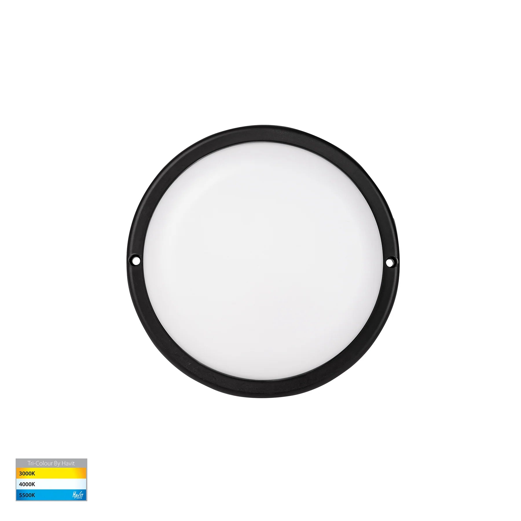 Havit HV3523T-BLK - Muovi Polycarbonate Black Wall or Ceiling Light