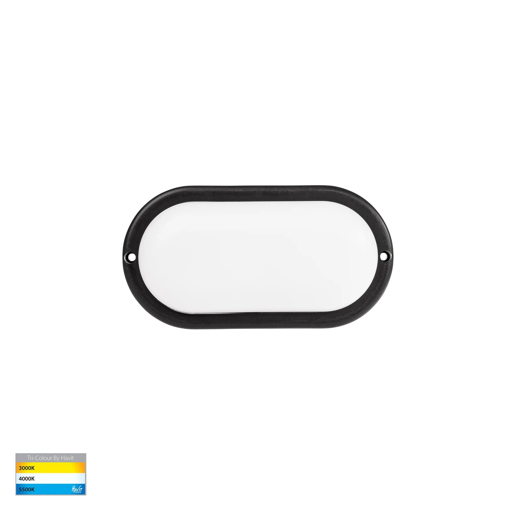 Havit HV3526T-BLK - Muovi Polycarbonate Black Wall Light