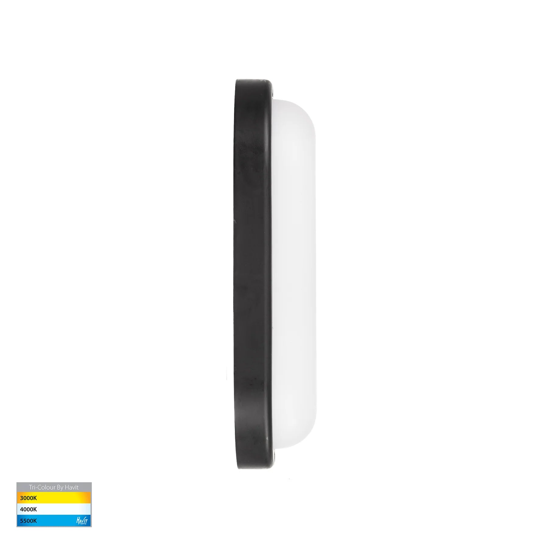 Havit HV3527T-BLK - Muovi Polycarbonate Black Wall Light