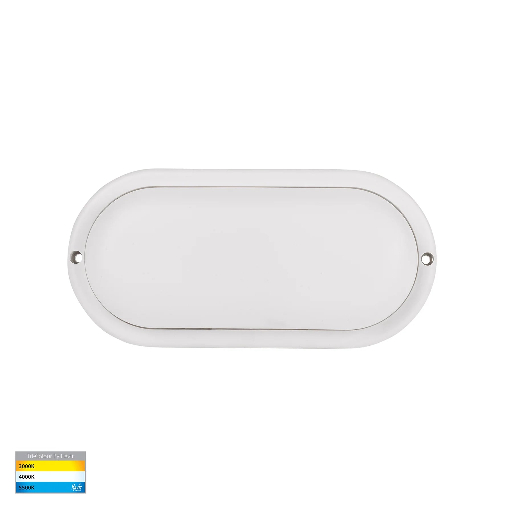 Havit HV3527T-WHT - Muovi Polycarbonate White Wall Light