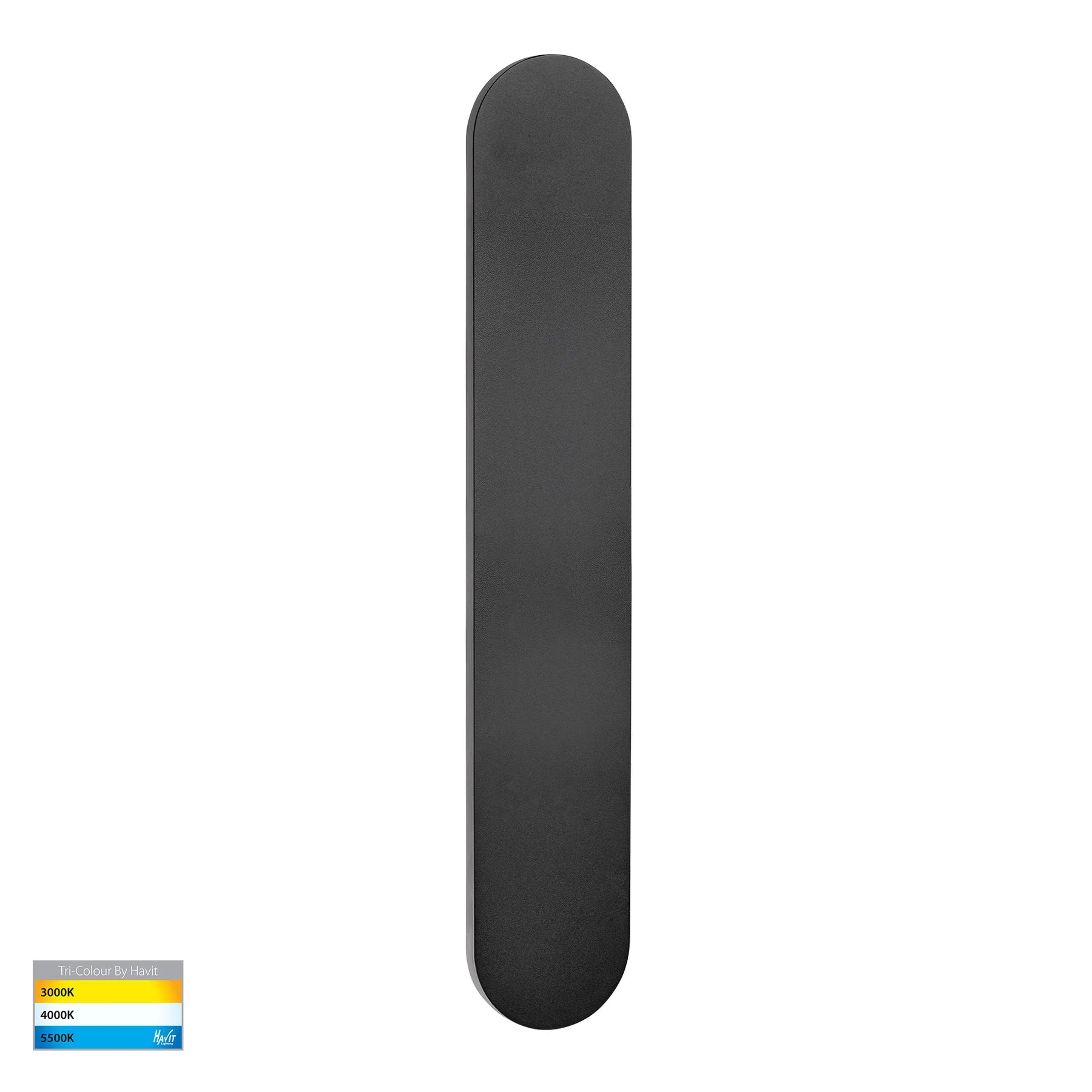 Havit HV3562T-BLK - Barline Shadow Aluminium 600mm Black Wall Light