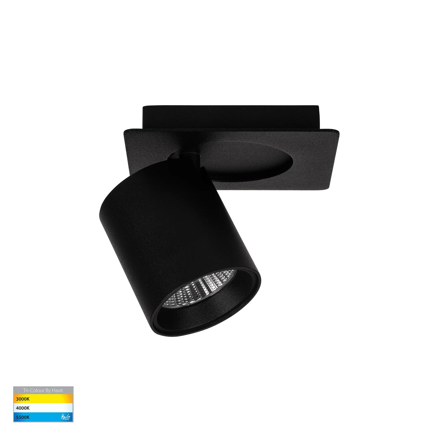 Havit HV4003T-1-BLK - Sbarra Black Single Adjustable Spot Light