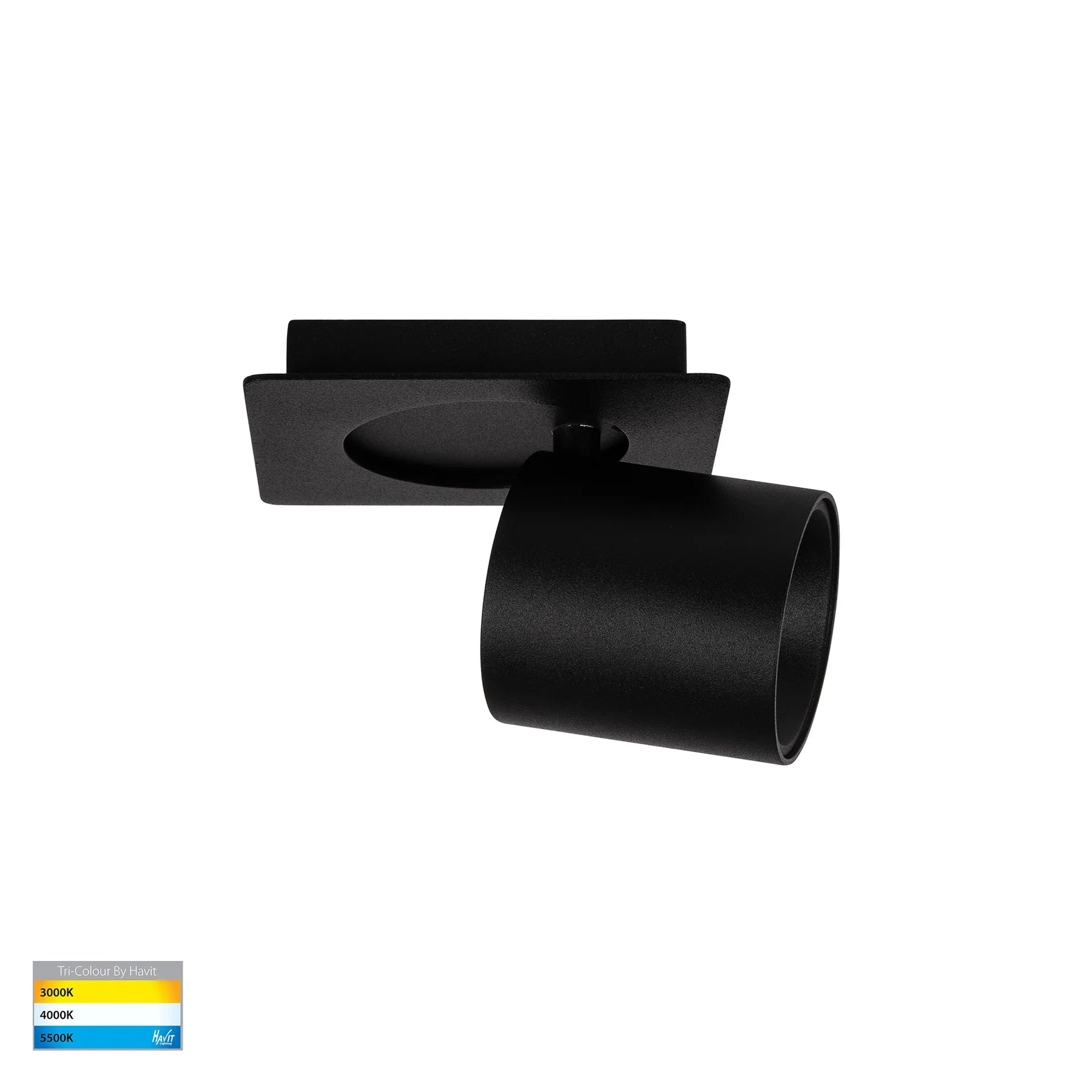 Havit HV4003T-1-BLK - Sbarra Black Single Adjustable Spot Light