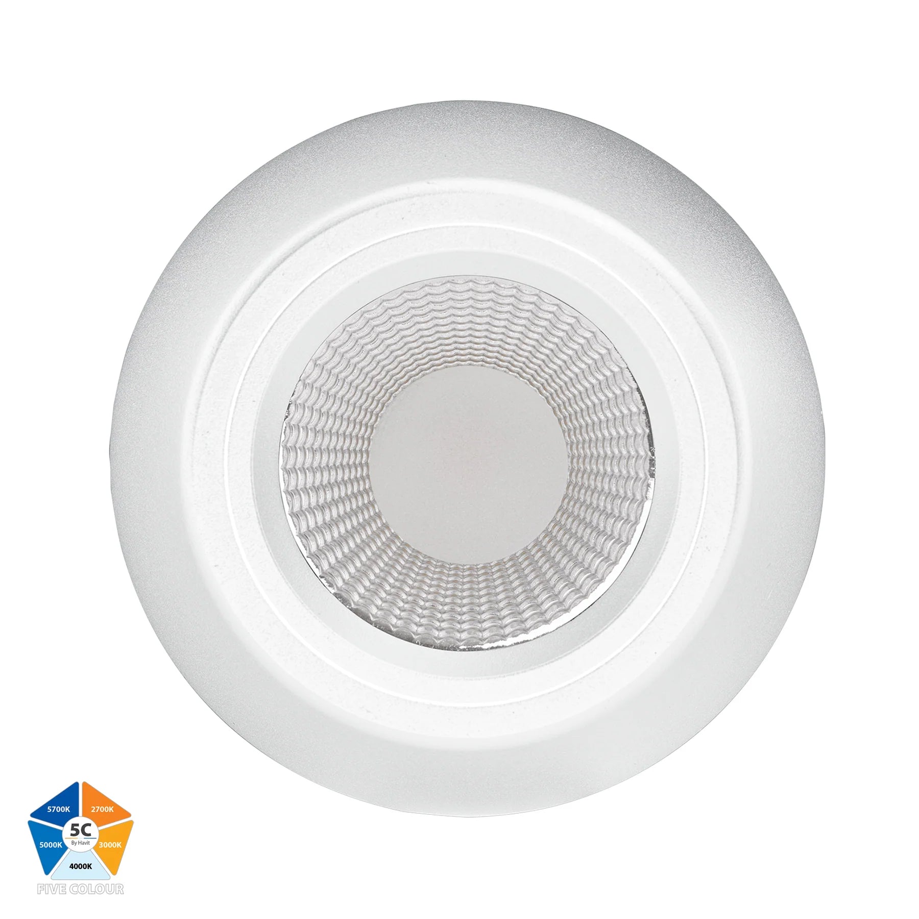 Havit HV5849S-BLK - Nella Black 12w Surface Mounted LED Downlight