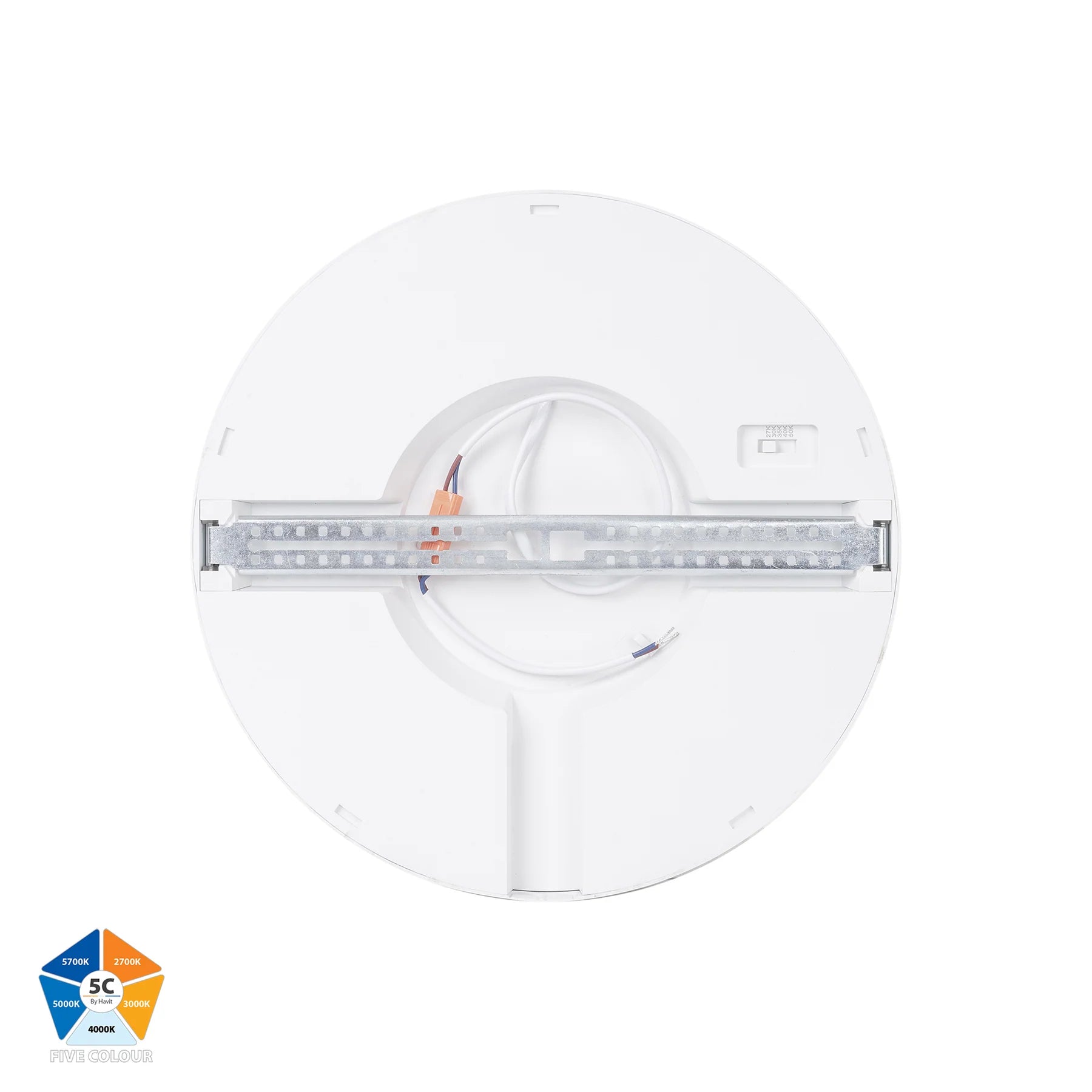 Havit HV5864S-WHT - Auster White 24w LED Ceiling Mounted Oyster Light