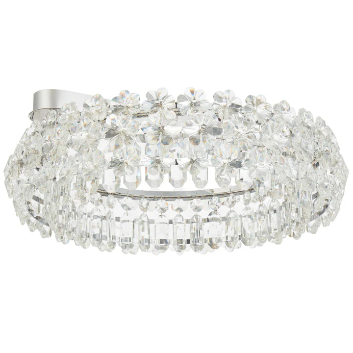 Telbix LANDIS CTC60 Crystal Oyster Light