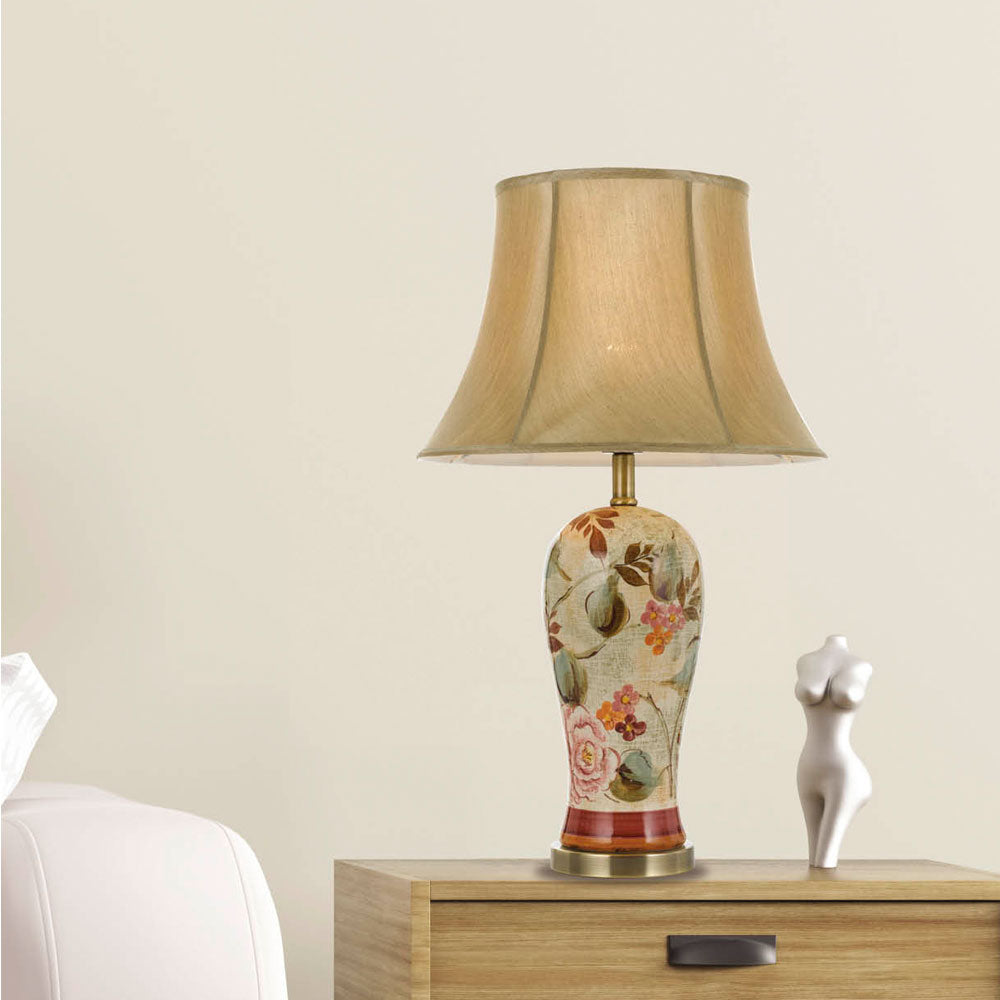 Telbix Lighting : LANTAU CERAMIC TABLE LAMP