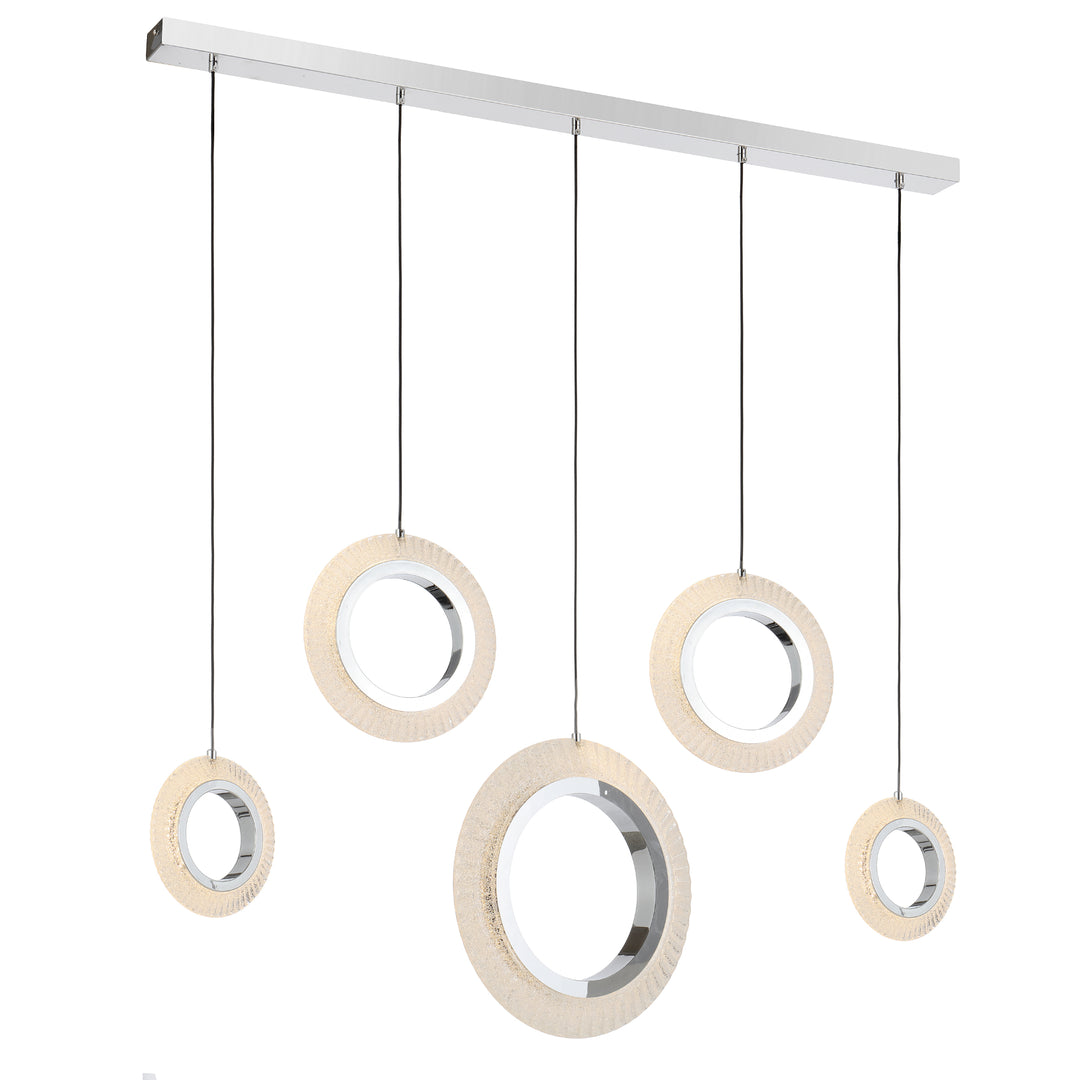 Telbix Lightings:  Luna Ring Pendant Light