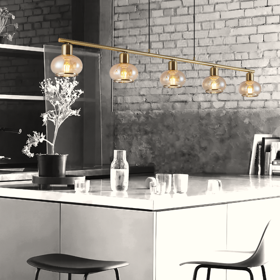 Telbix Lightings:  Marbell 5 Pendant Light