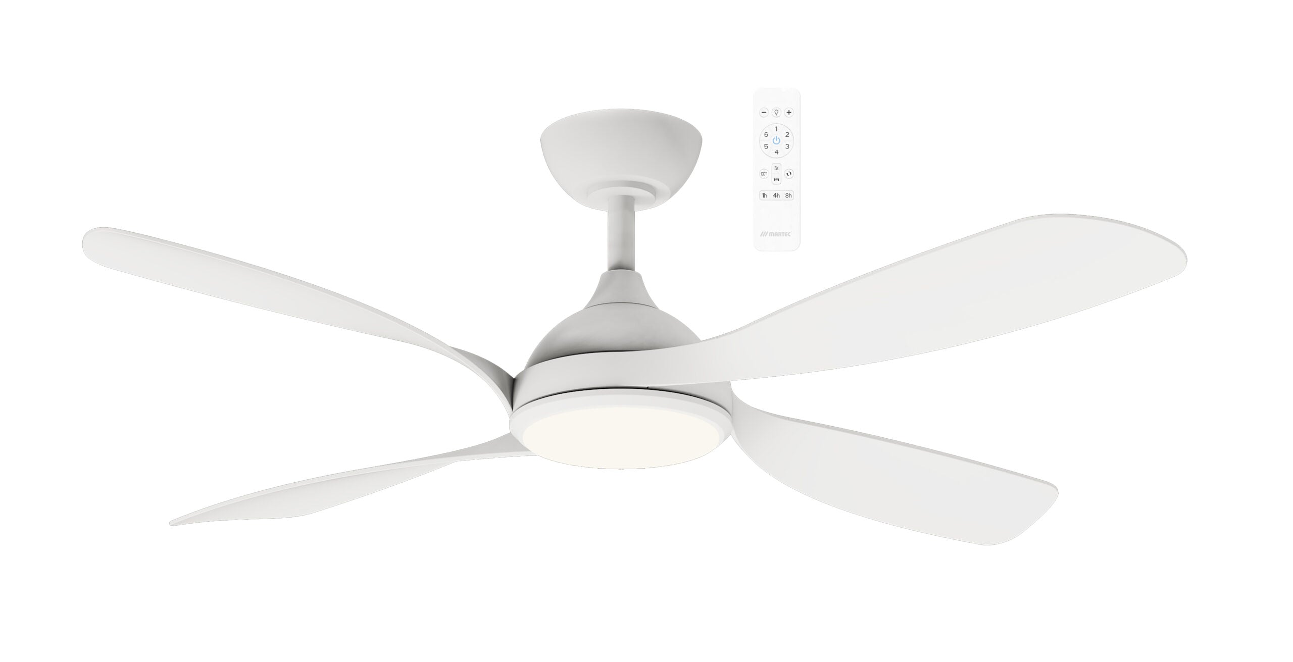 Hampton DC 52″ Smart Ceiling Fan With WIFI Remote Control + LED light