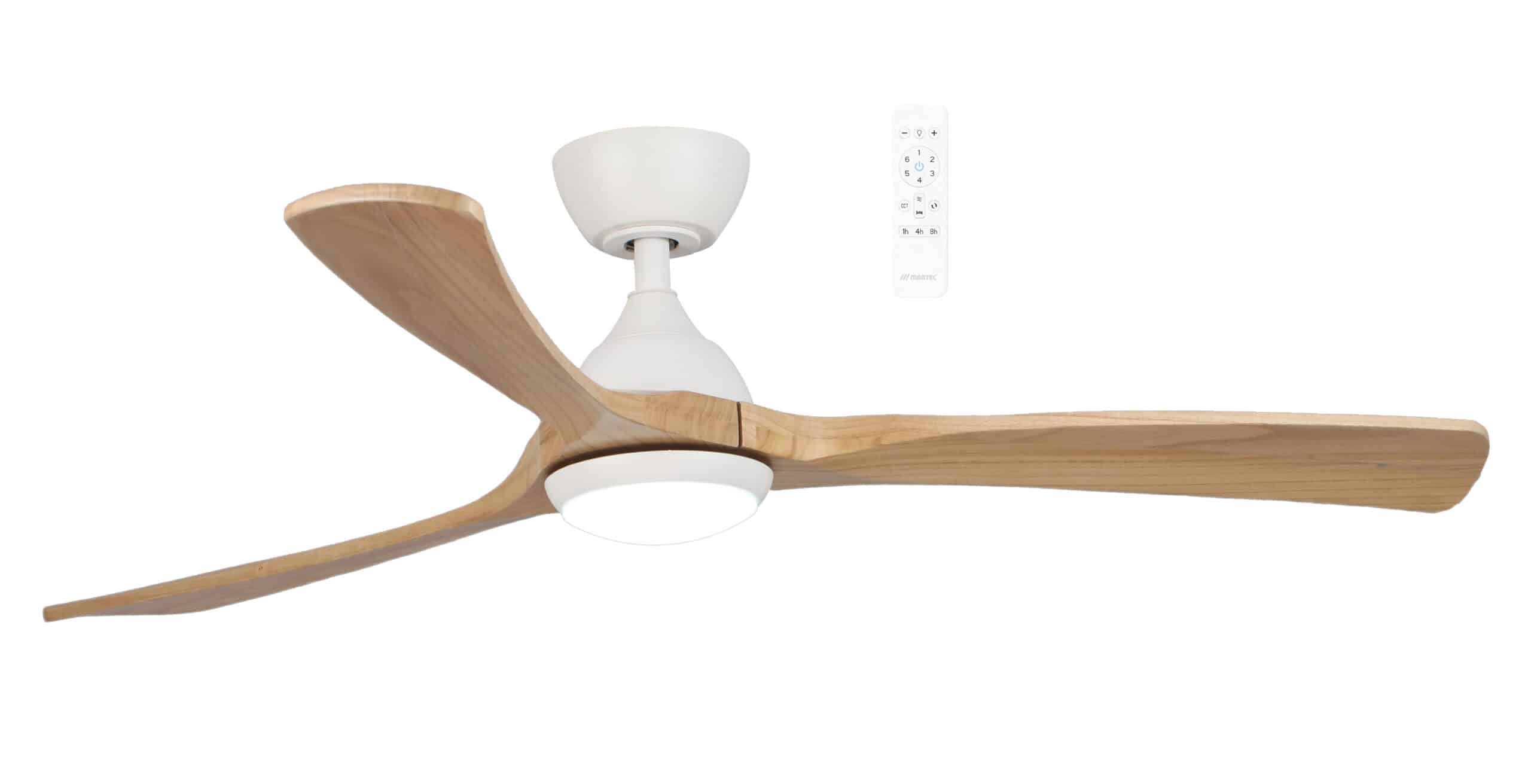 Norfolk DC 48″ & 56″ Smart Ceiling Fan With WIFI Remote Control + LED Light