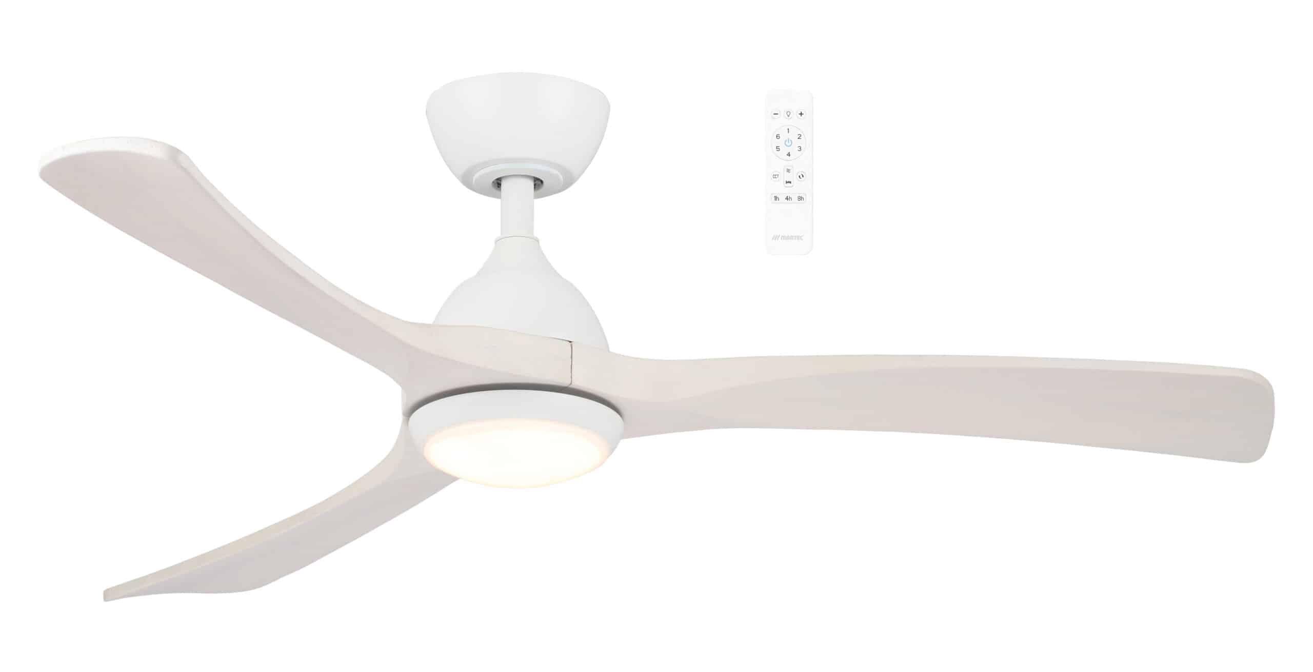 Norfolk DC 48″ & 56″ Smart Ceiling Fan With WIFI Remote Control + LED Light