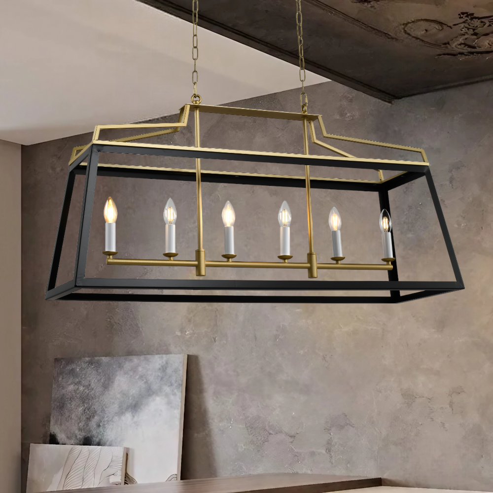 Telbix Lightings: MONTEAL 6 LIGHT PENDANT