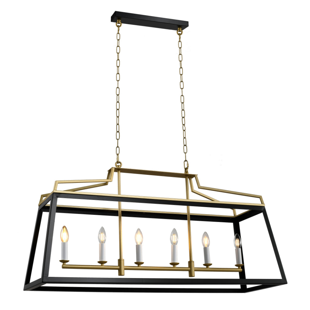 Telbix Lightings: MONTEAL 6 LIGHT PENDANT