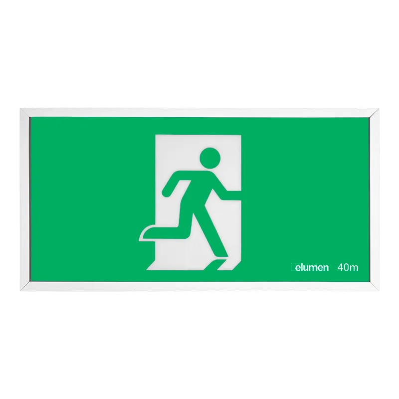 Elumen Mile 40m LED Jumbo Exit Sign