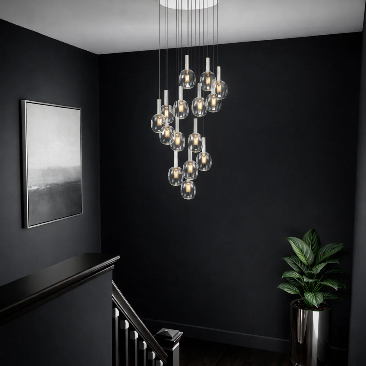 Telbix OBRIS 15 LIGHT PENDANT LIGHT