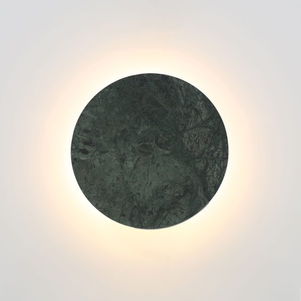 Oriel DOT.25 GREY MARBLE Wall Light