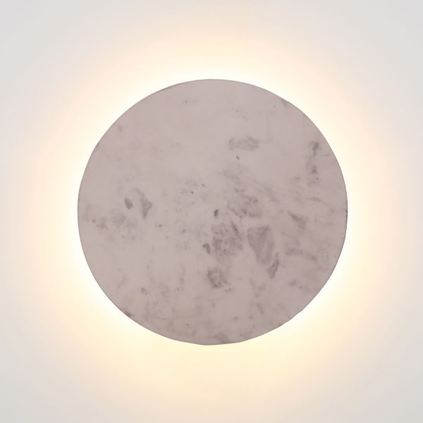 Oriel DOT.25 GREY MARBLE Wall Light