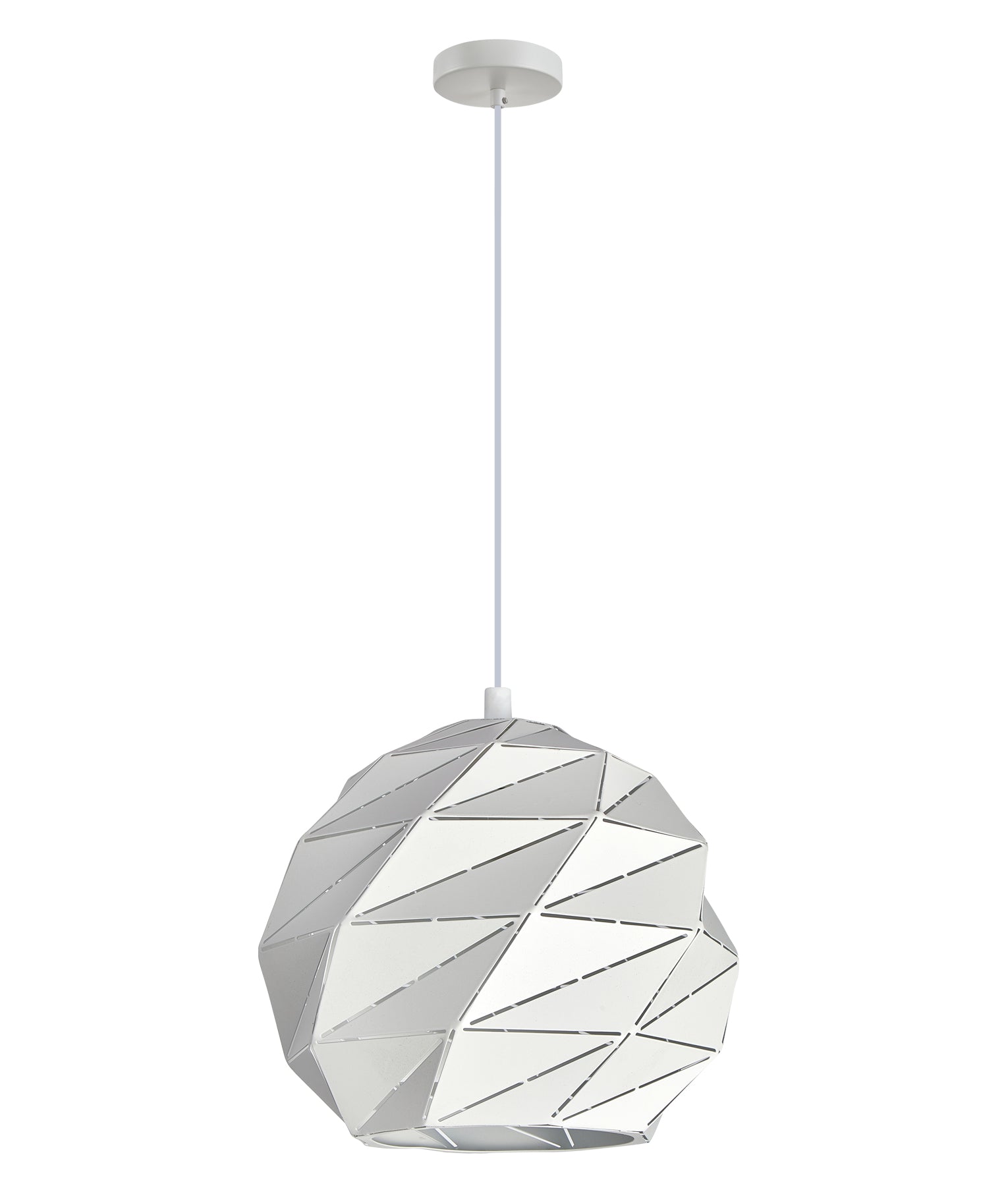 CLA Lighting: ORIGAMI: Interior Dome Carved Iron Origami Style Pendant Lights