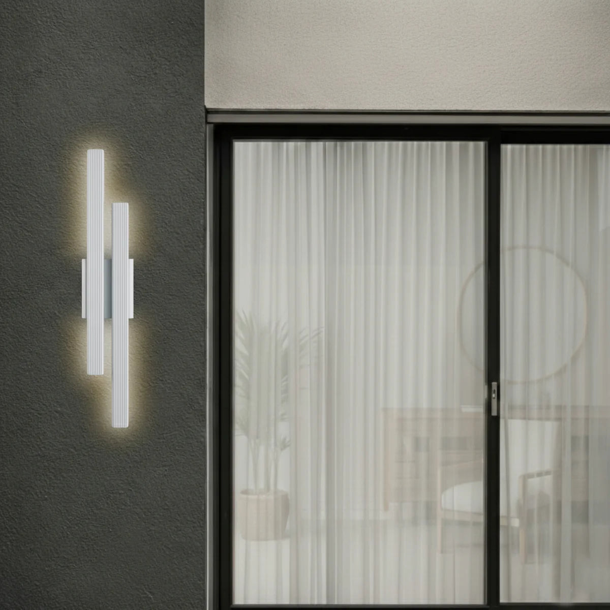 Telbix OSTEL 2 LIGHT EXTERIOR WALL LIGHT