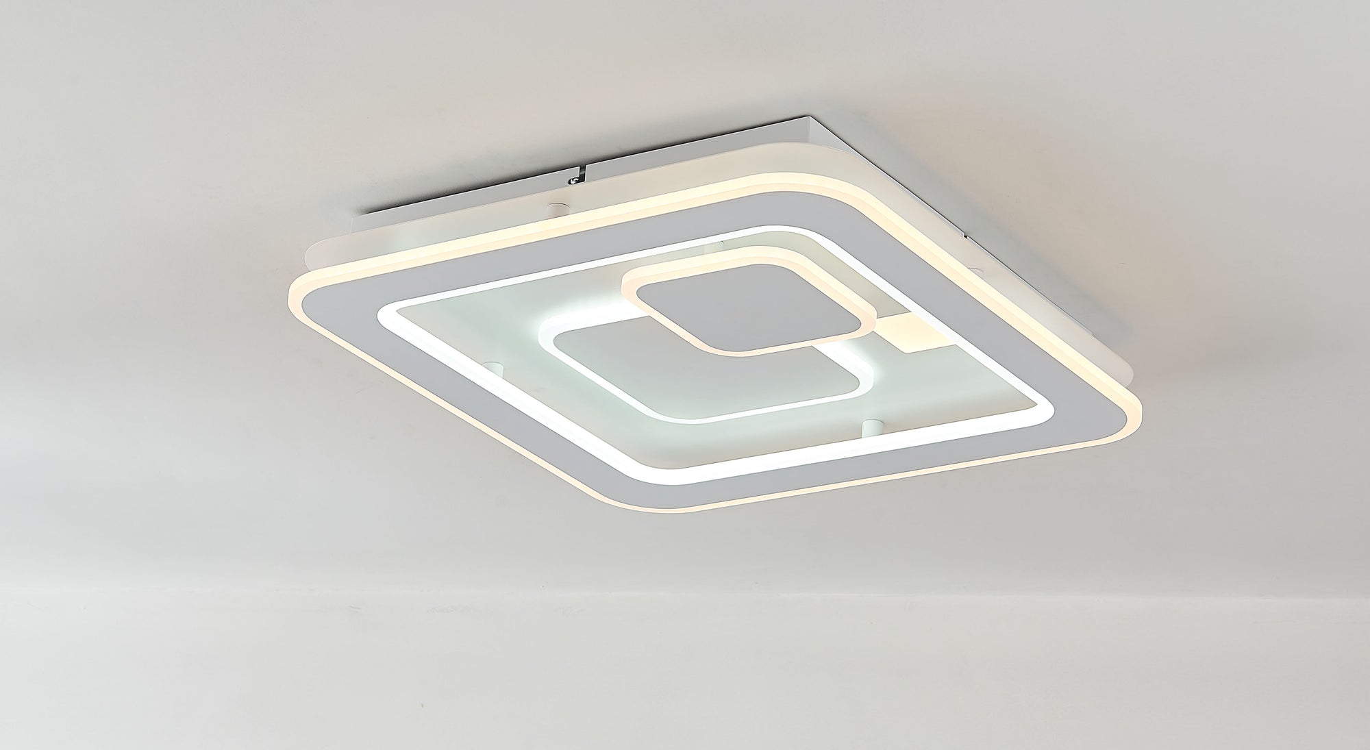 PHL Lighting:  Santorini Square Modern Luxury LED Ceiling Light