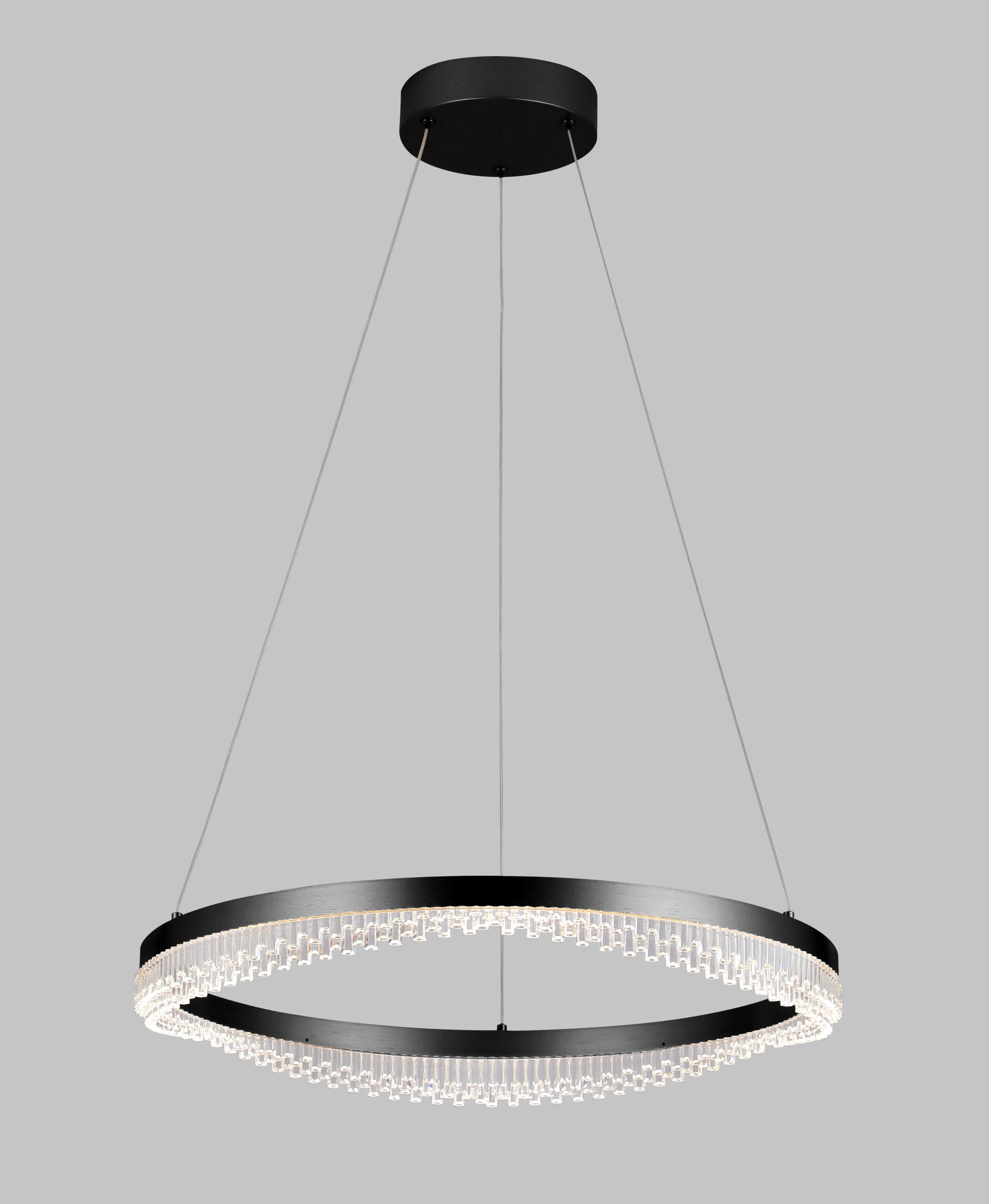 PHL6201-1/BK GLACIER Pendant Light