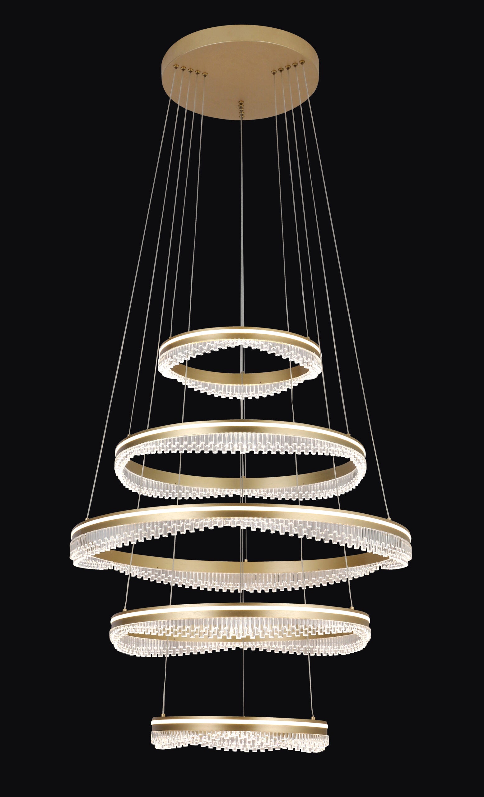 PHL6201-5/GD GLACIER Pendant Light