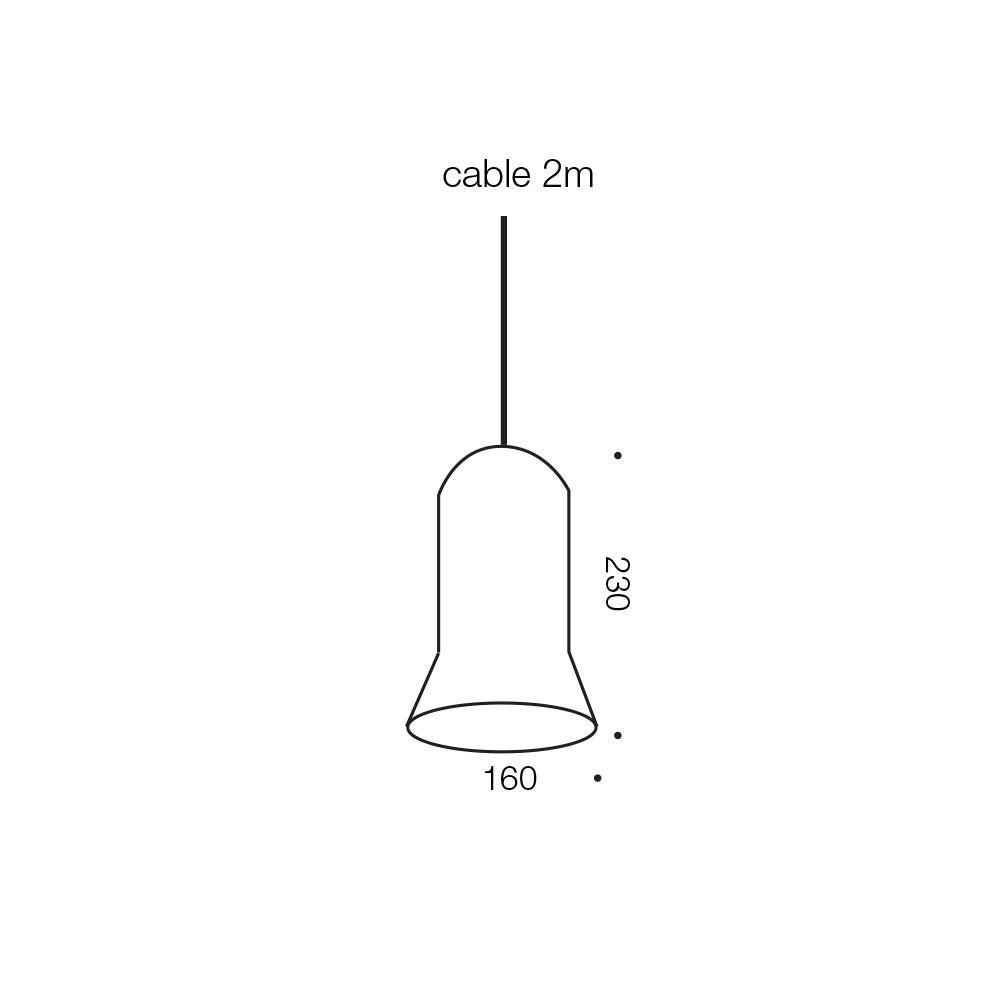 PARKER LED PENDANT 16cm