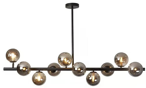 QZAO Lightings: Candle ball Pendant- 10 Heads