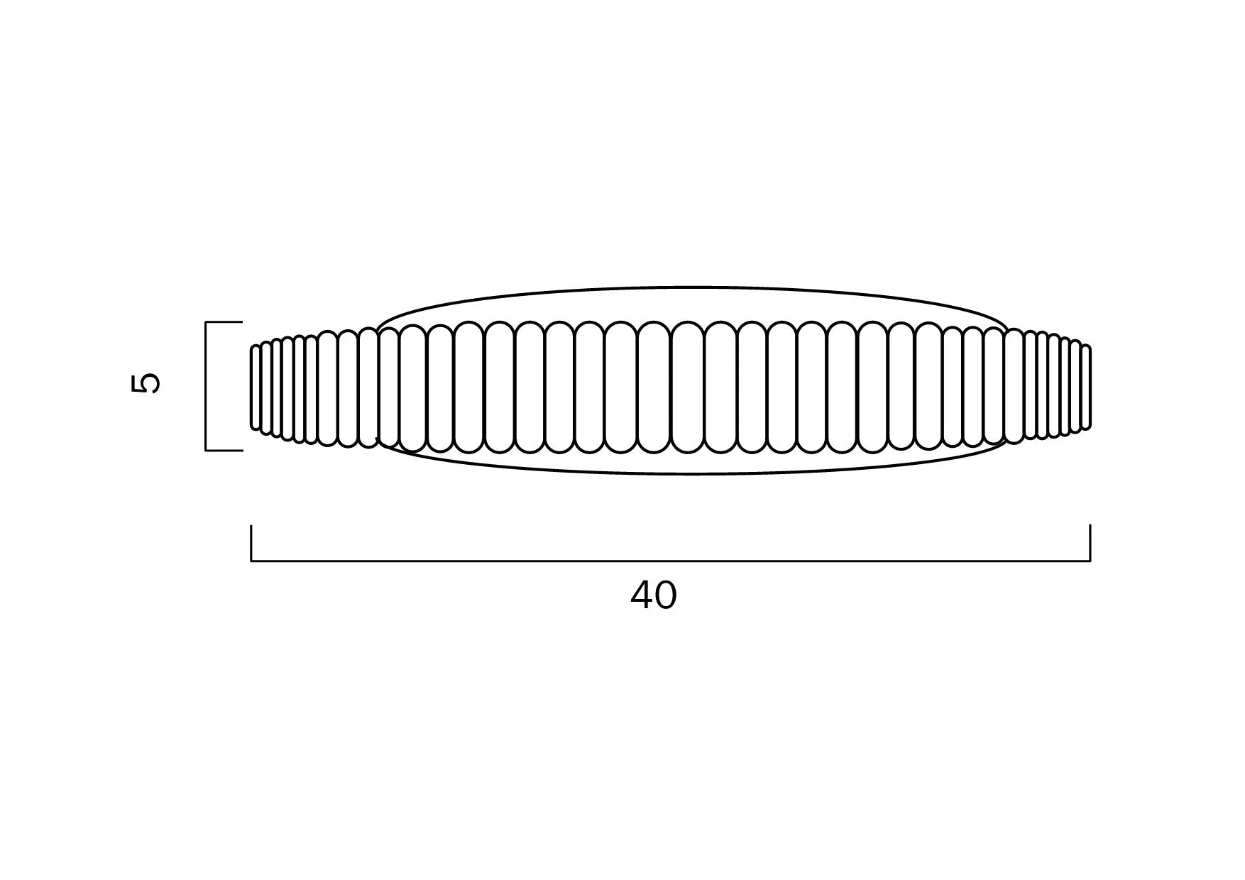 ROSARIO 40 LED OYSTER