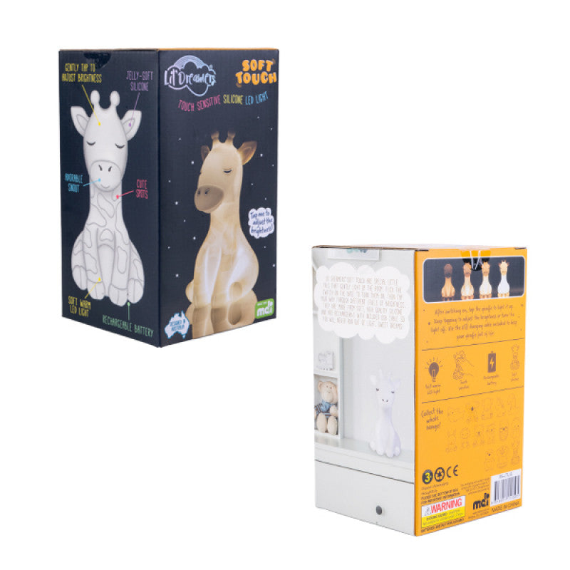 Lil Dreamers Giraffe Soft Touch LED Light